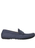 Dolce & Gabbana Blue Calf Leather Slip On Moccasin Shoes Dolce & Gabbana