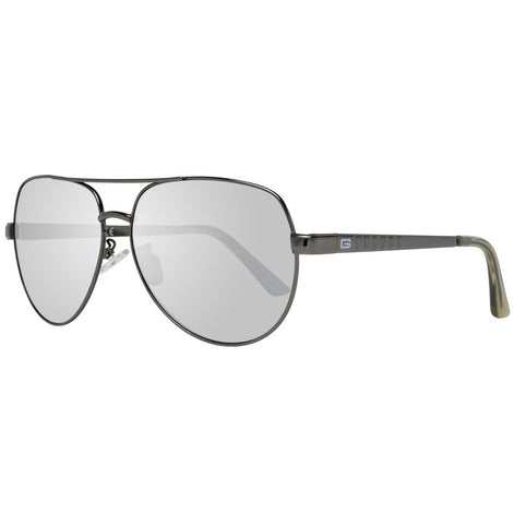 Guess Gray Metal Sunglasses Guess