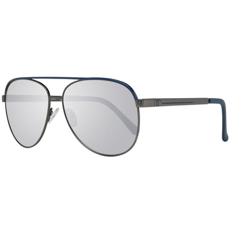 Guess Gray Metal Sunglasses Guess