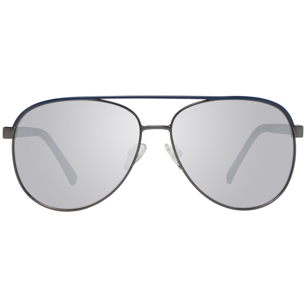 Guess Gray Metal Sunglasses Guess