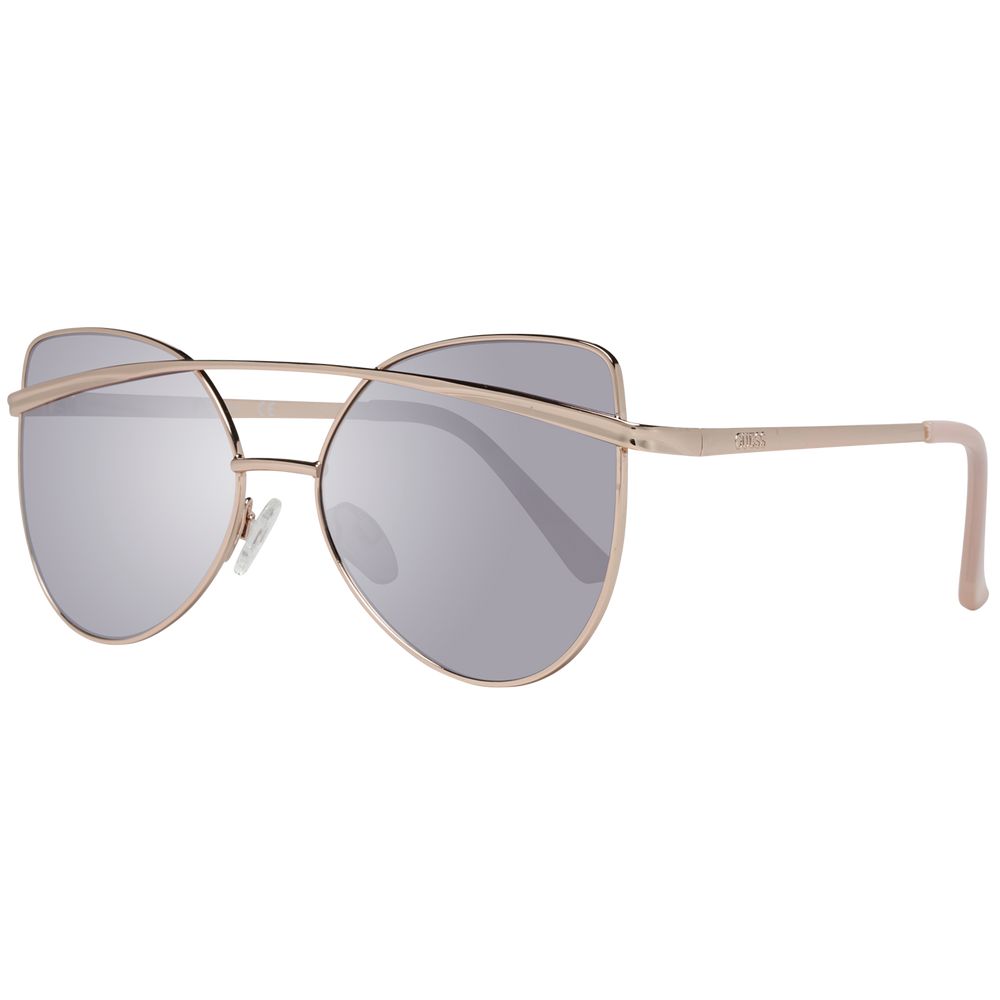 Guess Rose Gold Metal Sunglasses Guess