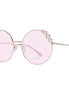 Guess Rose Gold Metal Sunglasses Guess