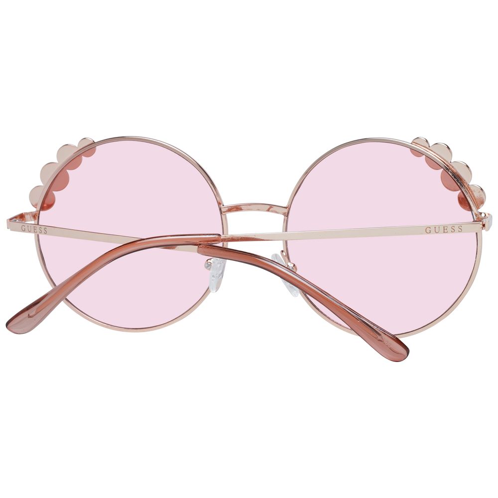 Guess Rose Gold Metal Sunglasses Guess