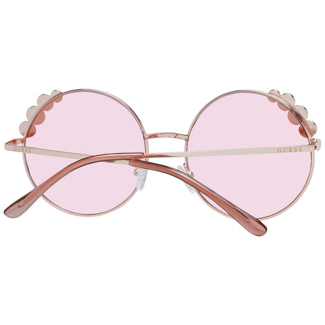 Guess Rose Gold Metal Sunglasses Guess