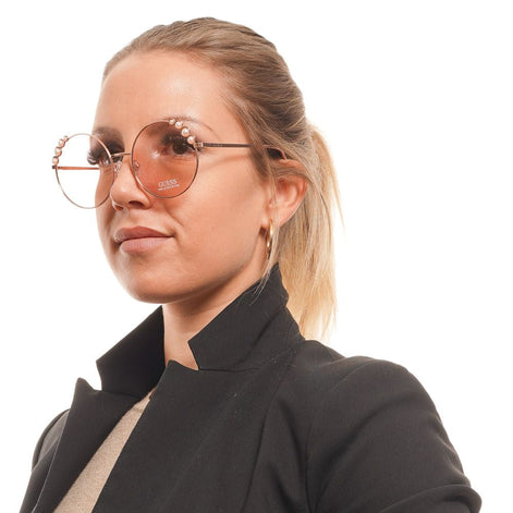 Guess Rose Gold Metal Sunglasses Guess