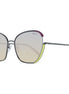 Emilio Pucci Gray Metal Sunglasses Emilio Pucci
