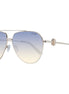 Guess Gold Metal Sunglasses Guess