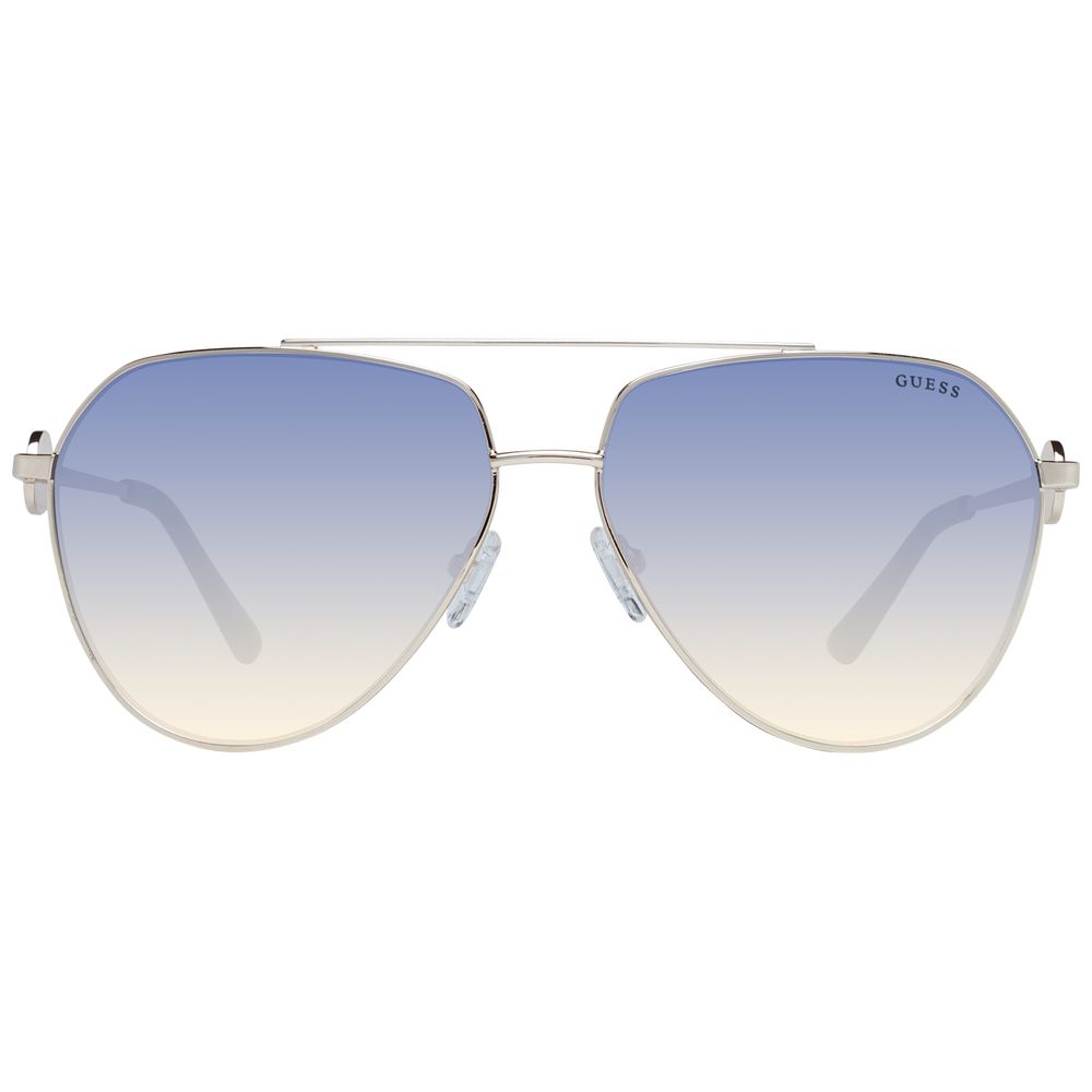 Guess Gold Metal Sunglasses Guess