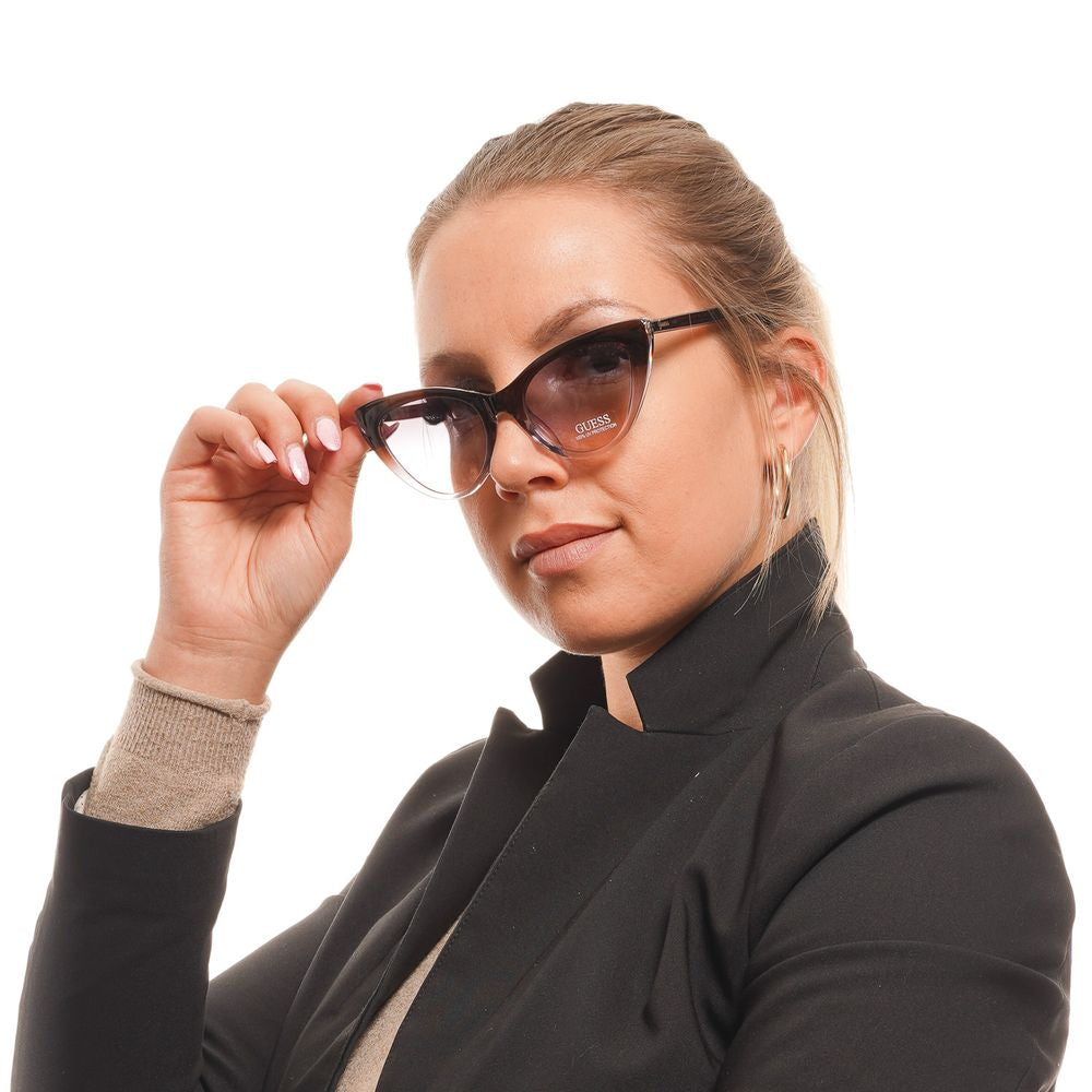 Guess Brown Plastic Sunglasses Guess