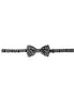 Dolce & Gabbana Black White Printed Adjustable Neck Men Bow Tie Dolce & Gabbana