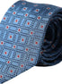Dolce & Gabbana Blue Patterned 100% Silk Adjustable Men Tie Dolce & Gabbana