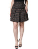Dolce & Gabbana Multicolor High Waist Tartan Tweed A-line Mini Skirt Dolce & Gabbana