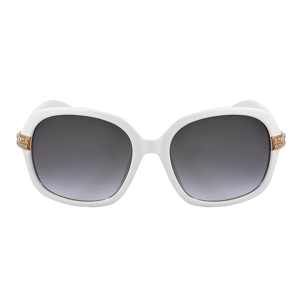 Guess White Resin Sunglasses Guess