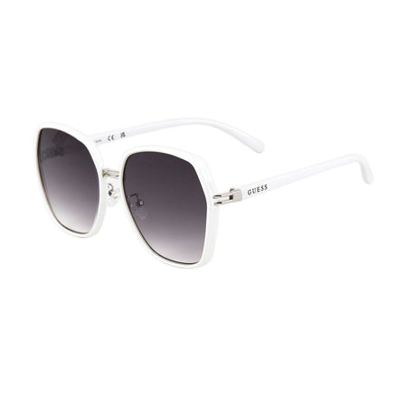 Guess White Metal Sunglasses Guess