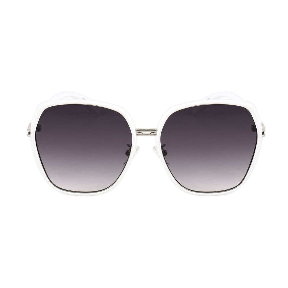 Guess White Metal Sunglasses Guess