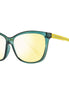 Guess Green Plastic Sunglasses Guess