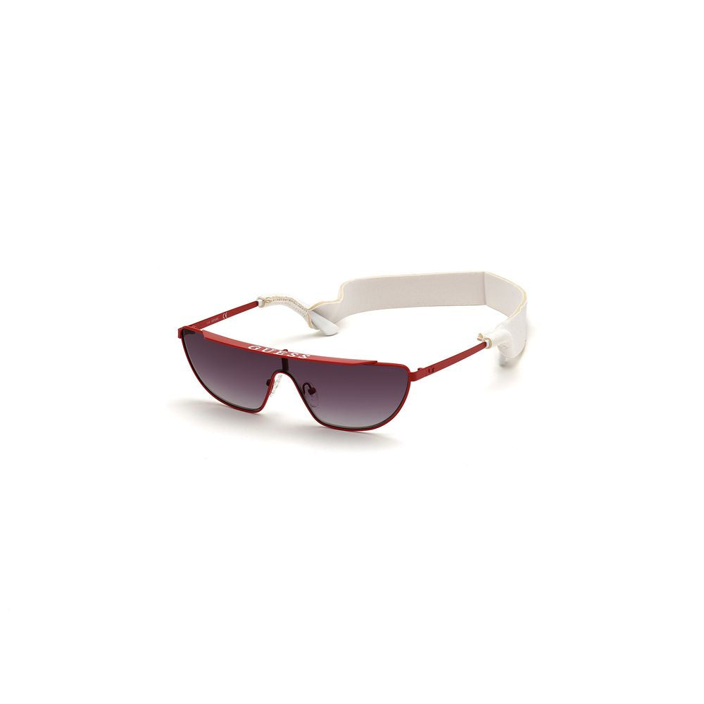 Guess Red Metal Sunglasses Guess