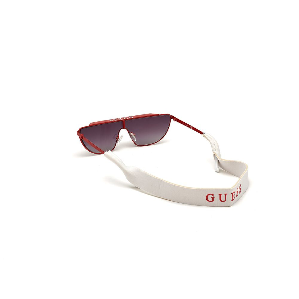 Guess Red Metal Sunglasses Guess