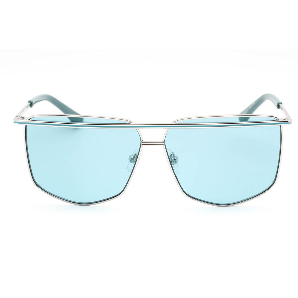Guess Gray Metal Sunglasses Guess