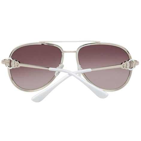 Guess Gold Metal Sunglasses Guess