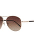Guess Gold Metal Sunglasses Guess
