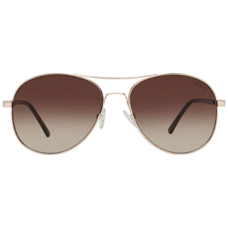 Guess Gold Metal Sunglasses Guess