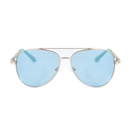 Guess Gold Metal Sunglasses Guess