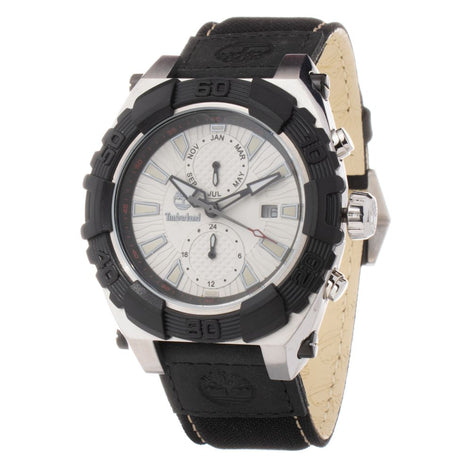 Timberland Black Leather Sport Watch Timberland