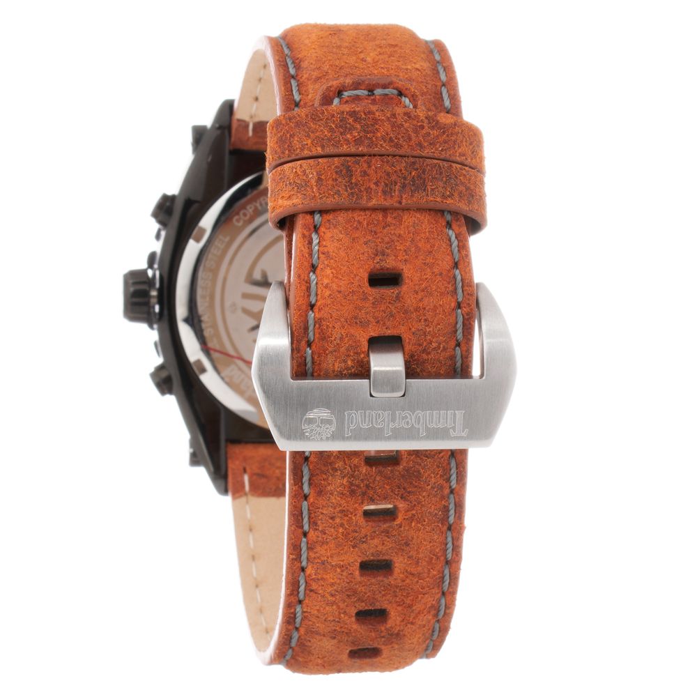 Timberland Brown Leather Dress Watch Timberland