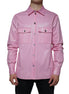 Dolce & Gabbana Pink Cotton Collared Button Down Shirt Dolce & Gabbana