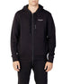 Armani Exchange Black Cotton Hoodie Armani Exchange