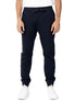 Armani Exchange Blue Cotton Joggers (Workout Pants) Armani Exchange