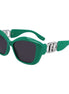 Karl Lagerfeld Green Injected Sunglasses Karl Lagerfeld
