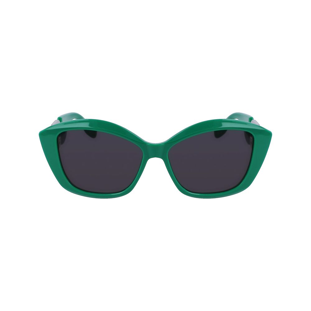 Karl Lagerfeld Green Injected Sunglasses Karl Lagerfeld