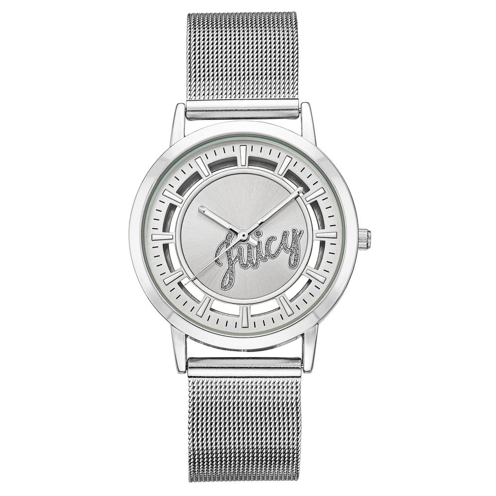 Juicy Couture Silver Stainless Steel Dress Watch Juicy Couture
