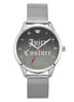 Juicy Couture Silver Stainless Steel Dress Watch Juicy Couture