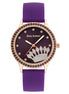 Juicy Couture Purple Synthetic Dress Watch Juicy Couture