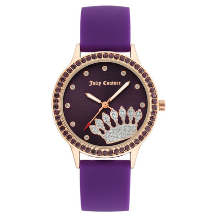Juicy Couture Purple Synthetic Dress Watch Juicy Couture