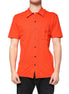 Dolce & Gabbana Orange Cotton Button Down Casual Polo Shirt Dolce & Gabbana