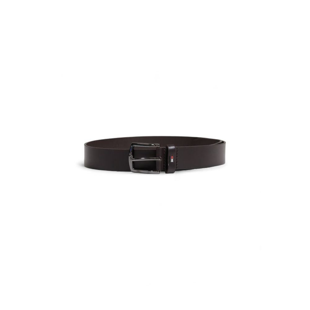 Tommy Hilfiger Brown Leather Regular Belt Tommy Hilfiger