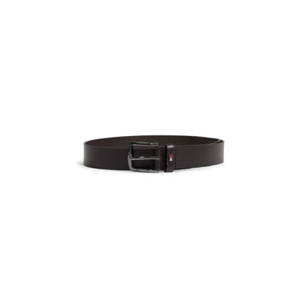 Tommy Hilfiger Brown Leather Regular Belt Tommy Hilfiger
