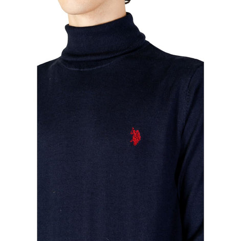 U.S. POLO ASSN. Blue Cotton Turtleneck U.S. POLO ASSN.