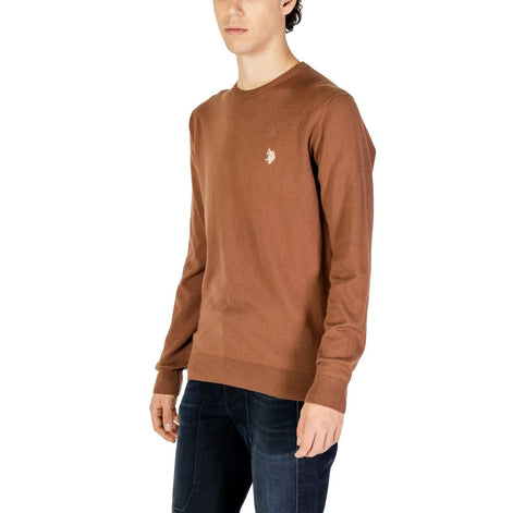 U.S. POLO ASSN. Beige Cotton Sweatshirt U.S. POLO ASSN.