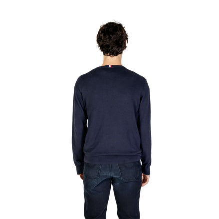 U.S. POLO ASSN. Blue Cotton Cashmere Sweater U.S. POLO ASSN.