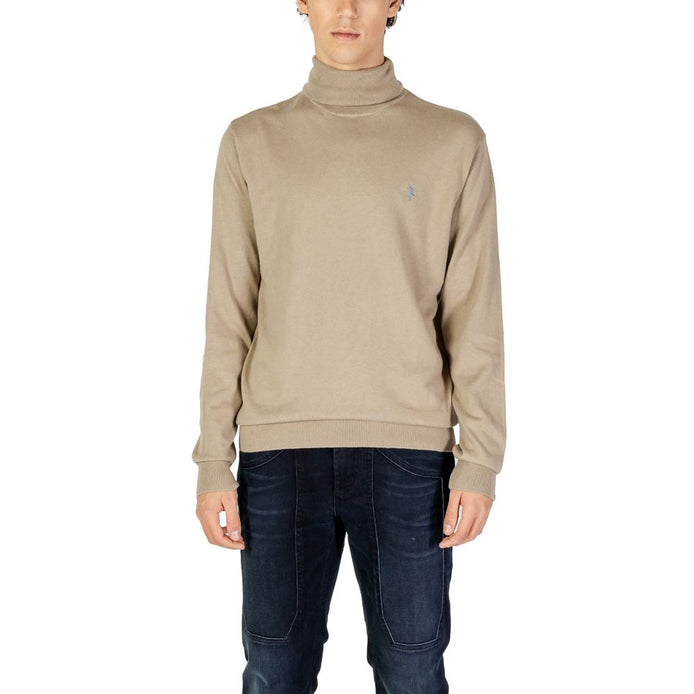 U.S. POLO ASSN. Beige Cotton Turtleneck U.S. POLO ASSN.