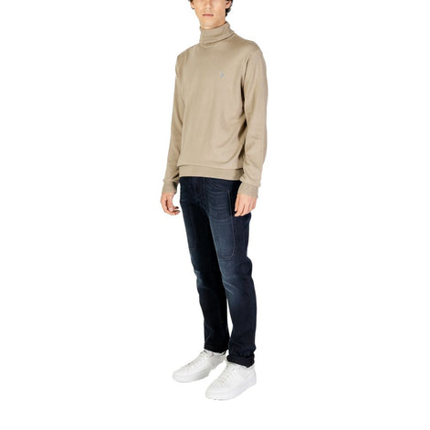 U.S. POLO ASSN. Beige Cotton Turtleneck U.S. POLO ASSN.