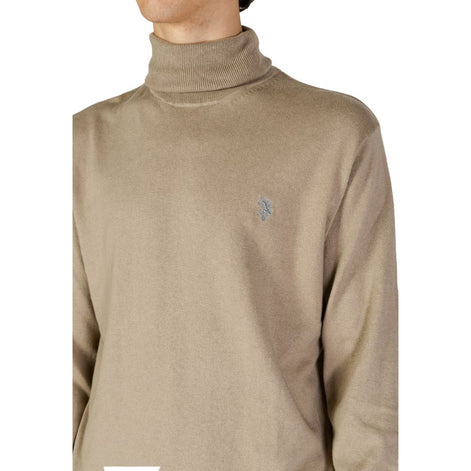 U.S. POLO ASSN. Beige Cotton Turtleneck U.S. POLO ASSN.