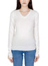 Guess White Cotton Sweatshirt Guess