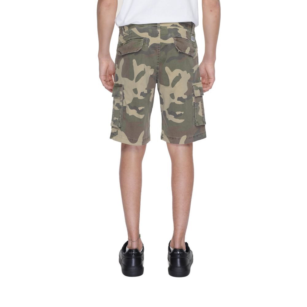 U.S. POLO ASSN. Beige Cotton Bermuda Shorts U.S. POLO ASSN.
