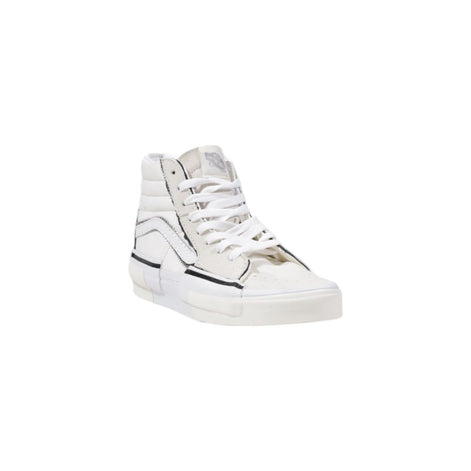 Vans Beige Leather High Top Sneakers Vans